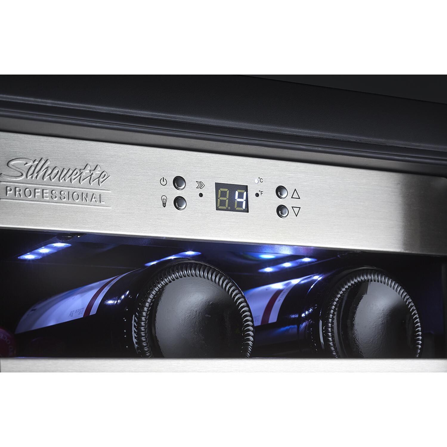 Danby Silhouette Professional 28 Bottle Wine Cooler: Control Panel View thumbnail