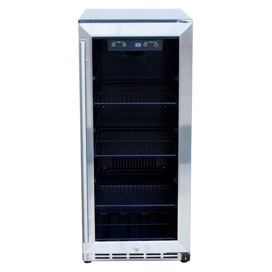 American Made Grills AMG-RFR-15G 15-Inch Outdoor Rated Fridge w/Glass Door thumbnail