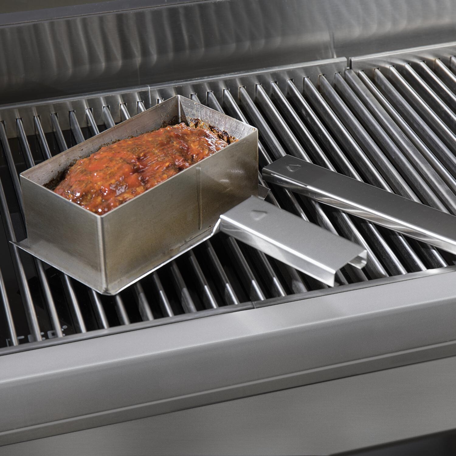 Tec 4 X 6 Small Stainless Steel Meatloaf Pan For Patio Fr Sterling Patio Fr Searmaster Fr G Sport Fr And Cherokee Fr Series Grills Bbqguys