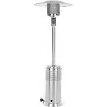 Fire Sense Pro Series 46,000 BTU Propane Gas Patio Heater - Stainless Steel - 61436 image