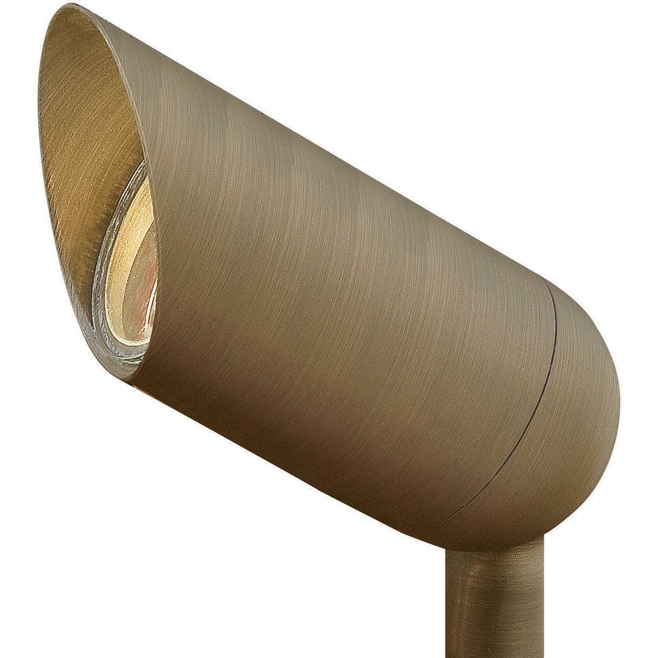 Hinkley Lighting Hardy Island One Light 3-Inch LED Outdoor Spot Light - Matte Bronze - 1536MZ-8WLEDFL