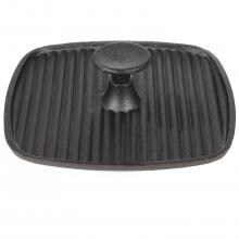 Cajun Classic 8.5-Inch Seasoned Cast Iron Panini Press - GL10496ASP image