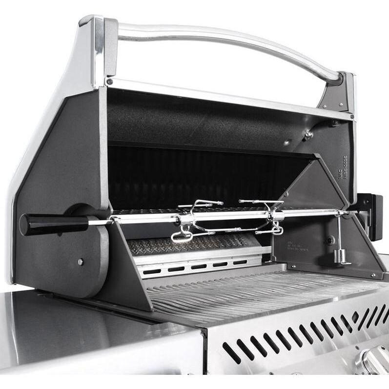 Napoleon Prestige 308 Freestanding Propane Gas Grill With Infrared Rear Burner Bbqguys