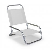 Sun & Sand Folding Aluminum Beach Chair By Telescope Casual - White image