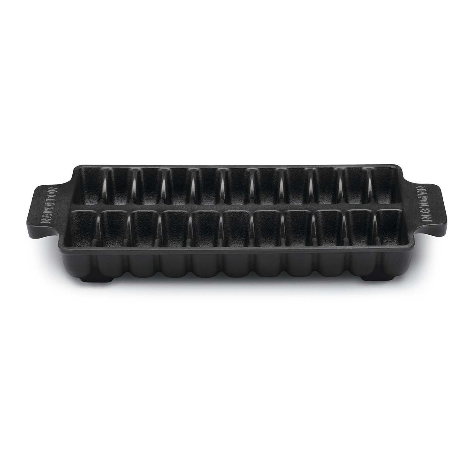 Napoleon 67734 Cast Iron Jumbo Shrimp Tray - White Background thumbnail