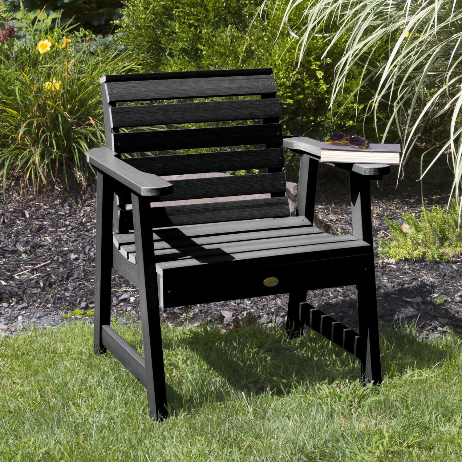Lakeview Elm Pointe Garden Chair - Black thumbnail