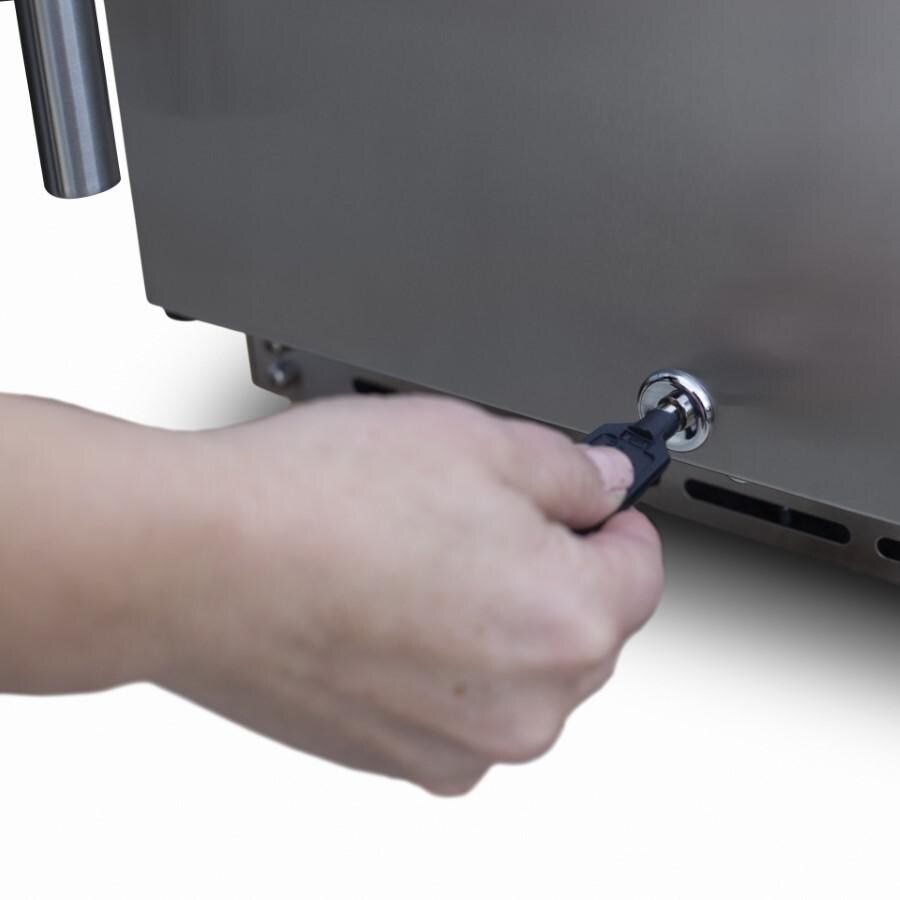 American Made Grills AMG-RFR-15S 15-Inch Outdoor Rated Fridge w/Stainless Door - Lock with Key thumbnail