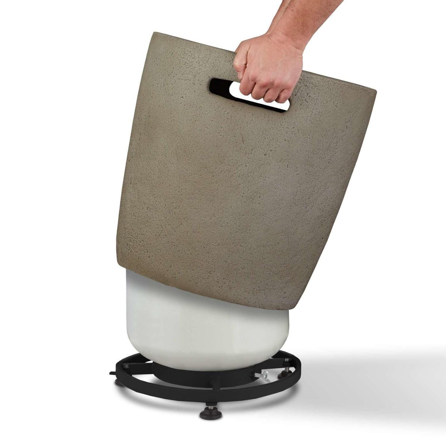 Lakeview Outdoor Designs SC-564-GLG Creekwood Propane Tank Cover - Demo thumbnail