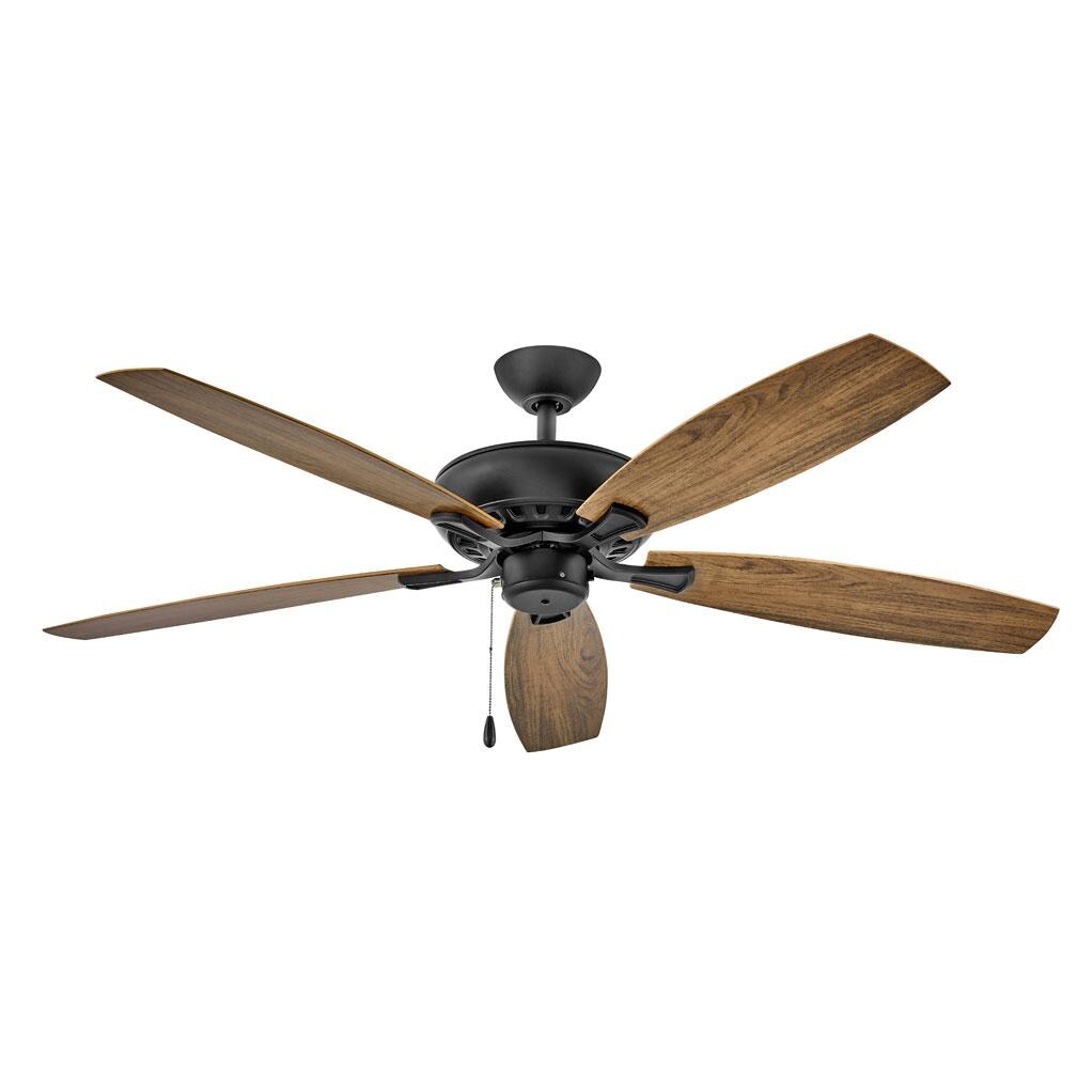 Hinkley Lighting Highland Wet 60 Inch Indoor / Outdoor Ceiling Fan - Matte Black - 904160FMB-NWA