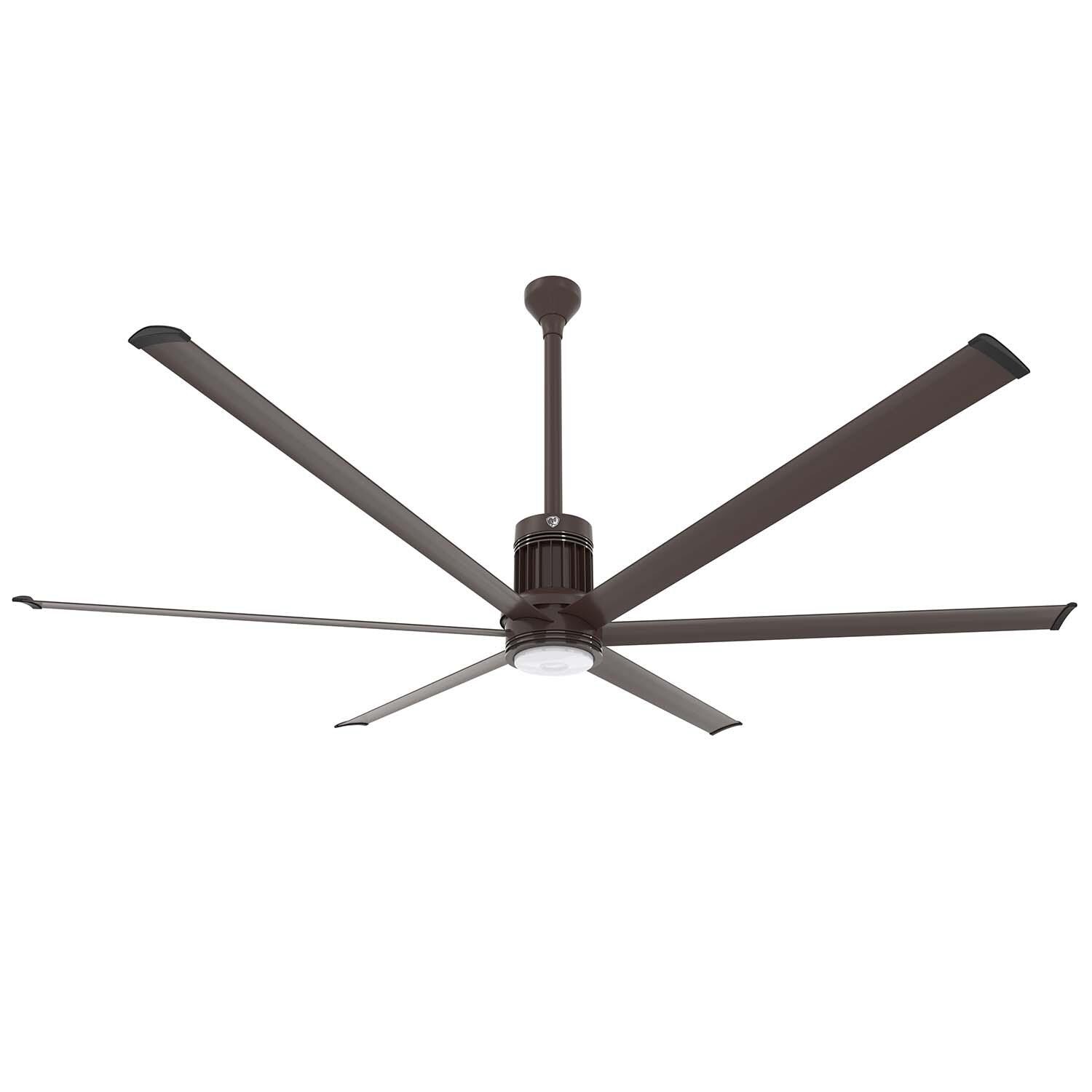 Big Ass Fans MK-I61-081906A730I24 96-Inch i6 Ceiling Fan Universal Mount W/24-Inch Ext Tube Oil Rubbed Bronze - With Light (Sold Separately) thumbnail
