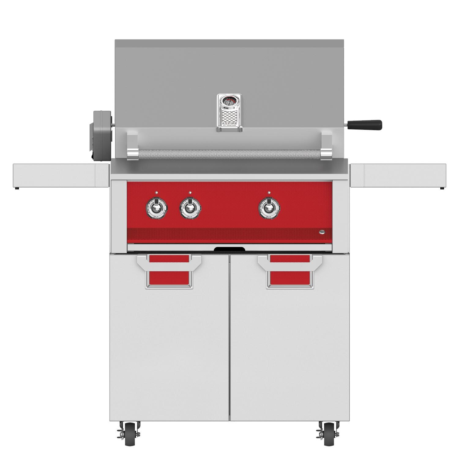 Aspire By Hestan 30-Inch Freestanding Propane Gas Grill With Rotisserie - Matador - EABR30-LP-RD thumbnail