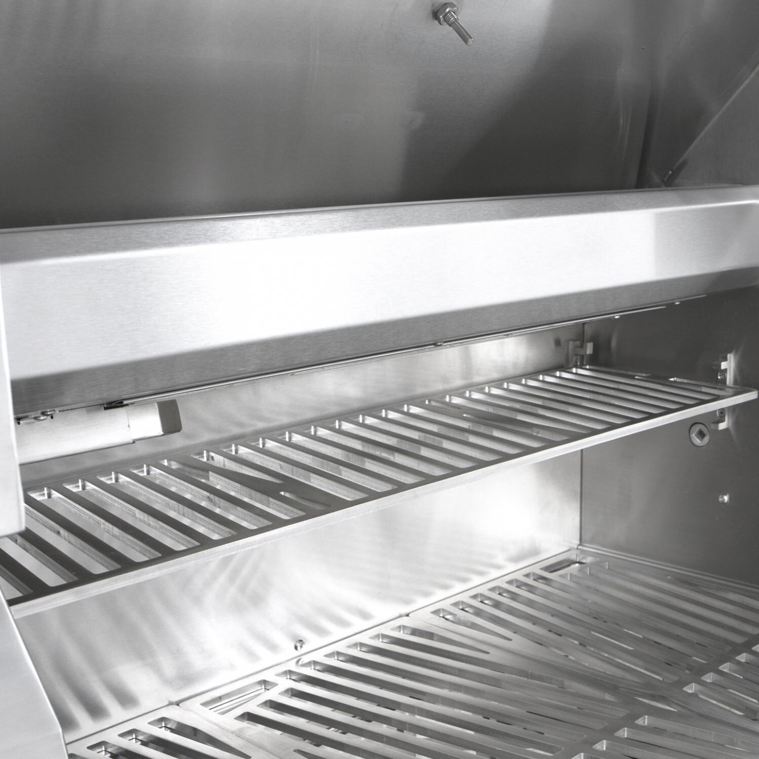 Hestan 42-Inch Freestanding Gas Grill - Laser DiamondCut Warming Rack