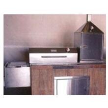 Texas Barbecues 500 Upright Stainless Brick-In Barbeque Pit/Smoke image