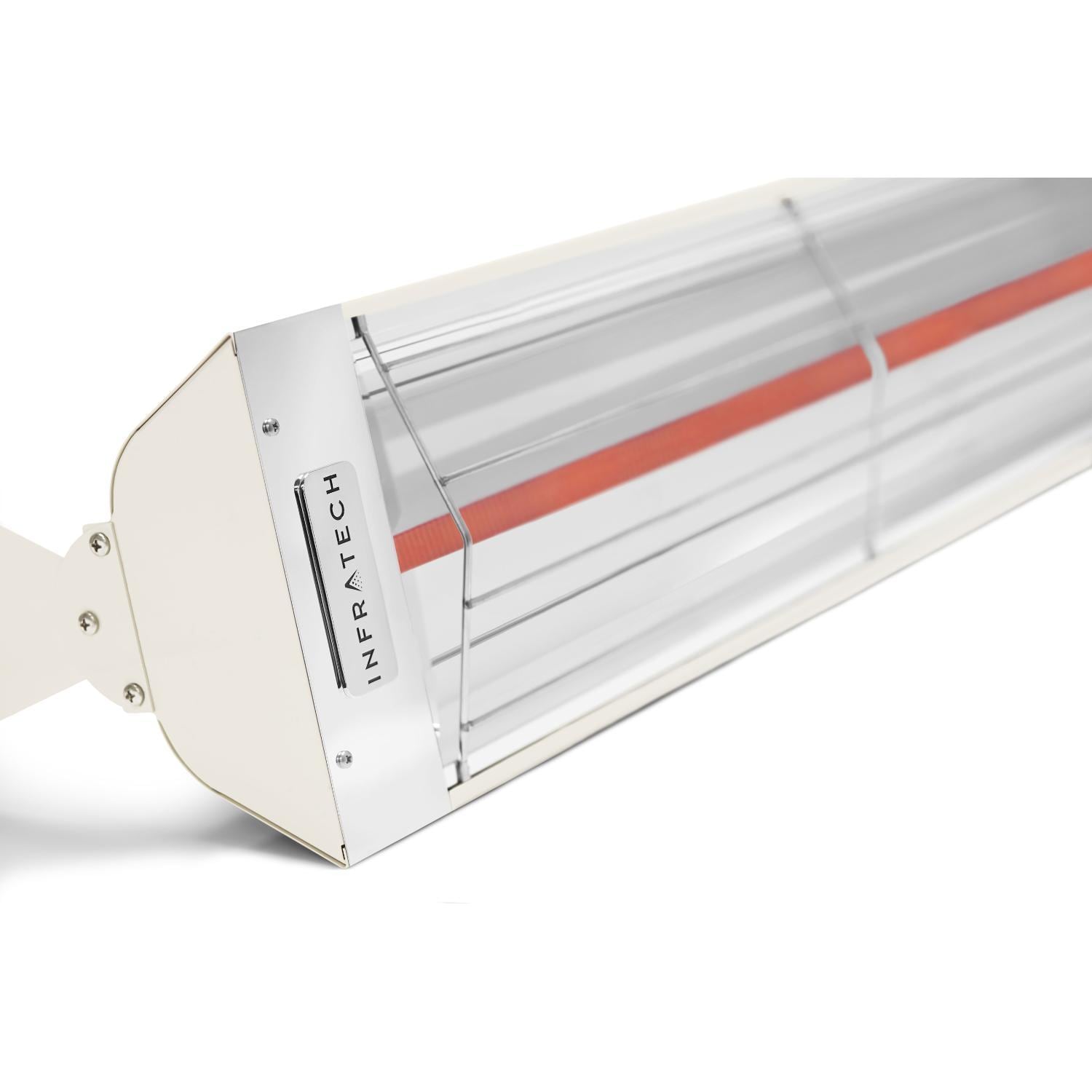 Infratech W-Series 61 1/4-in Single Element Electric Infrared Patio Heater - Biscuit - Off - Detail thumbnail