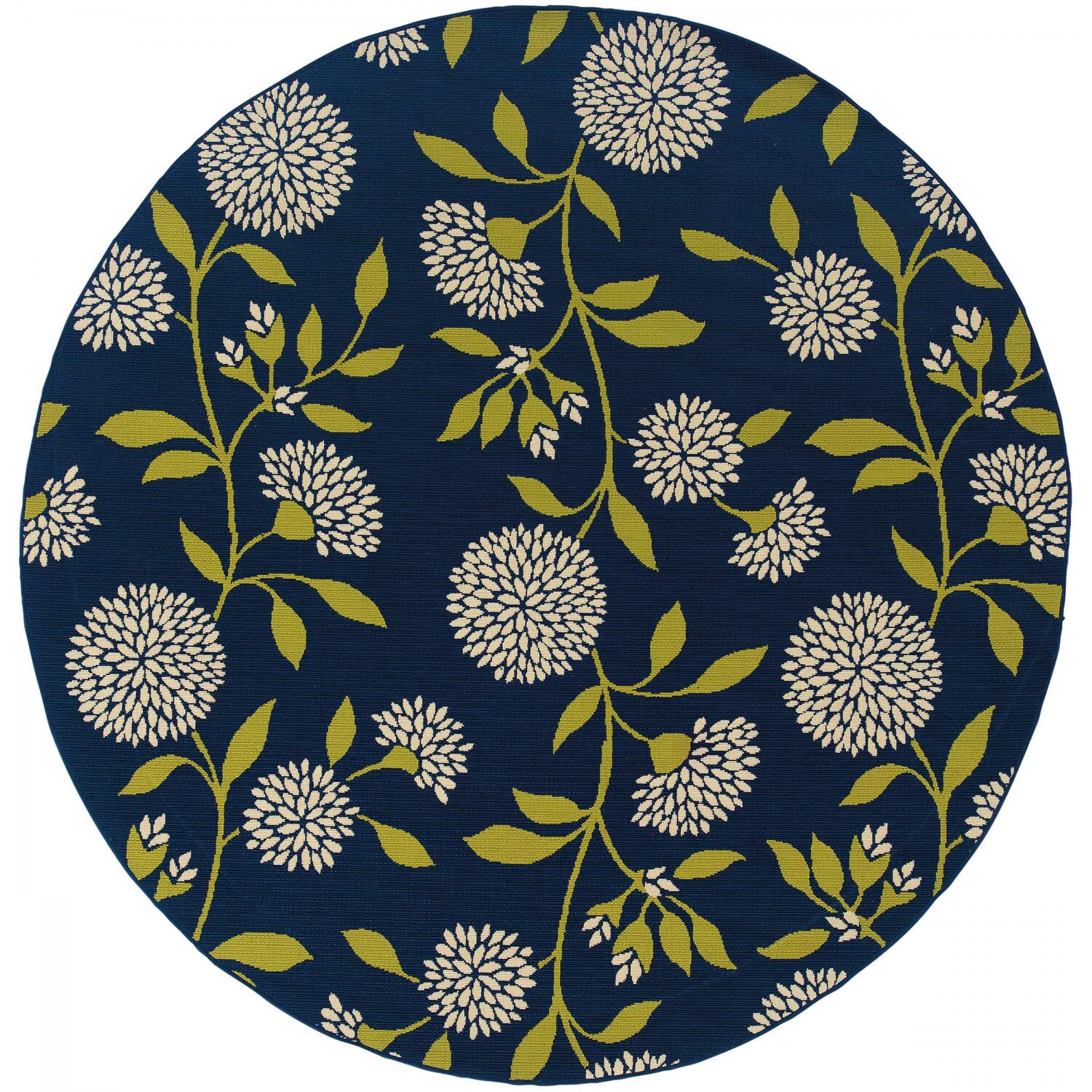 Oriental Weavers Caspian 7.83 Ft. Round Indoor/Outdoor Rug - 8327L