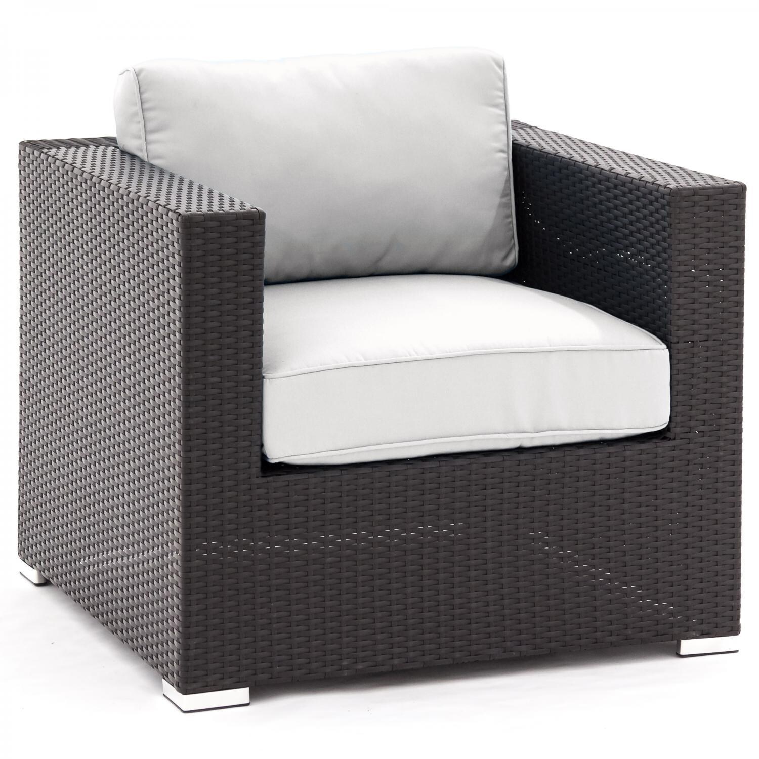 Avery Island EVN002 Club Chair Seat And Back Cushion Set - In Use - Sunbrella Canvas Natural thumbnail