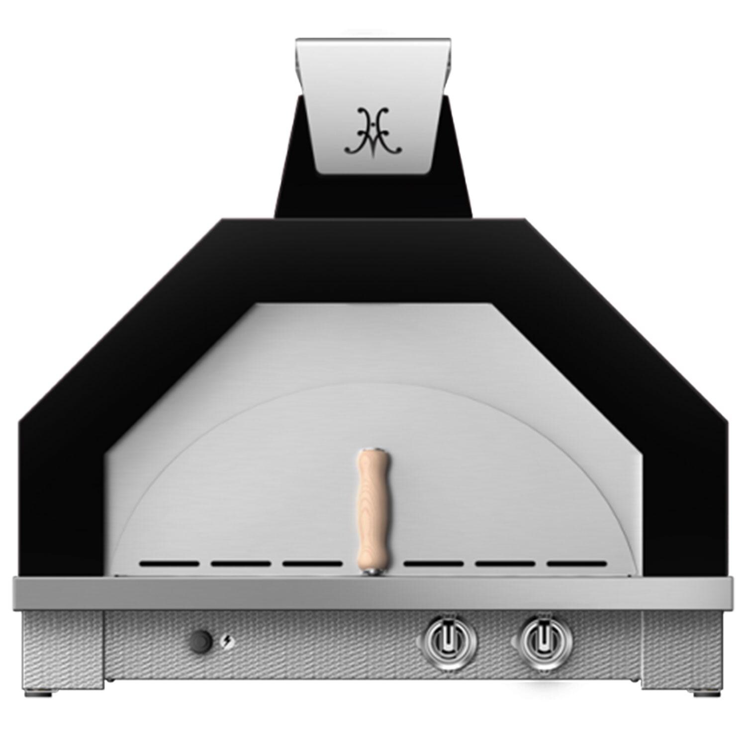 Hestan Campania 33-in Propane Pizza Oven w/ Color Kit in Stealth - Display - White Background thumbnail