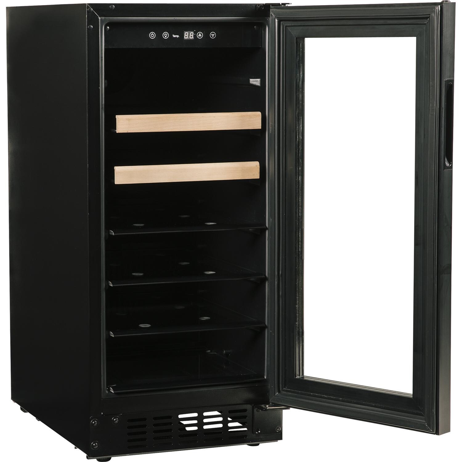 Azure 15-Inch 3 Cu. Ft. Beverage Center - Custom Panel Ready - Open View thumbnail