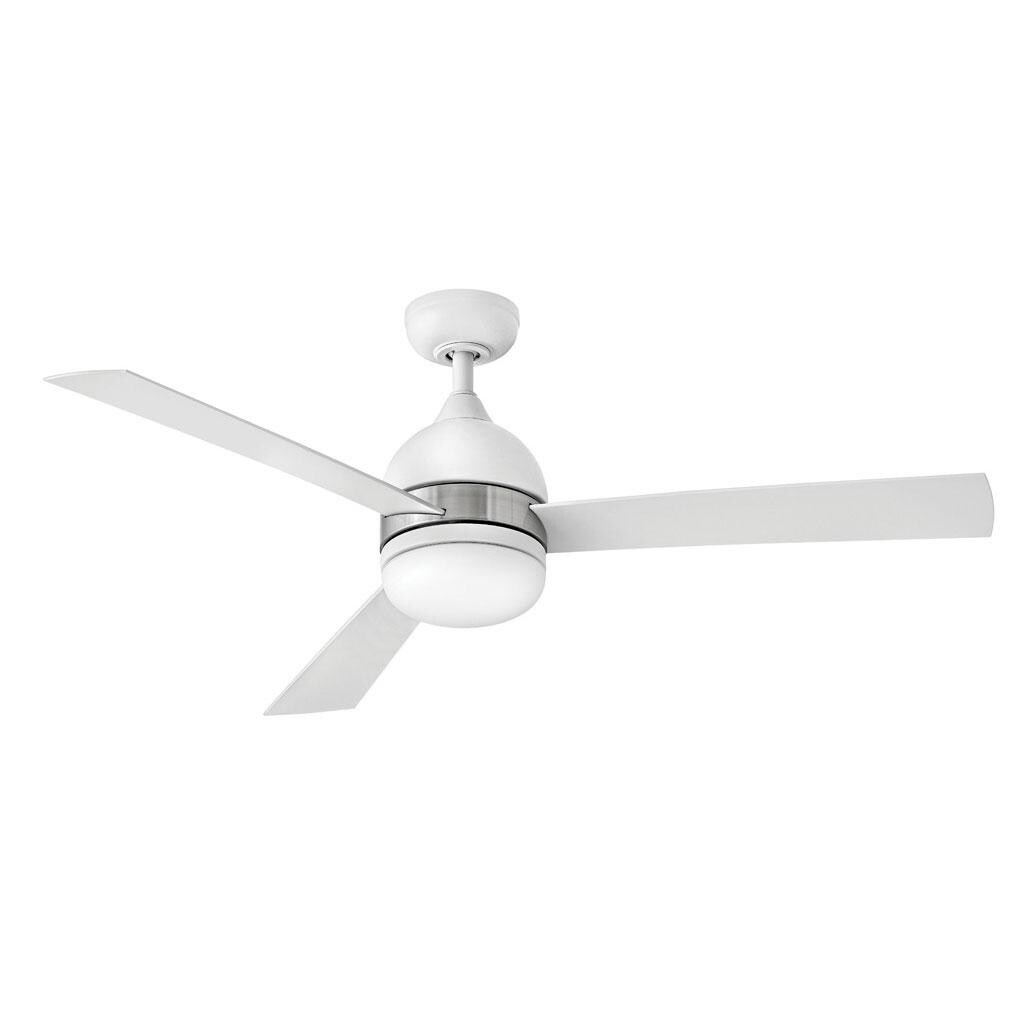 Hinkley Lighting 902352FMW-LWA Verge 52 Inch Indoor / Outdoor Ceiling Fan W/ LED Lighting - Matte White thumbnail