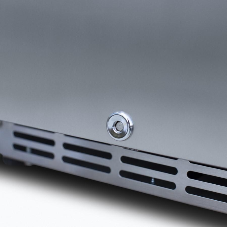 American Made Grills AMG-RFR-15S 15-Inch Outdoor Rated Fridge w/Stainless Door - Lock thumbnail