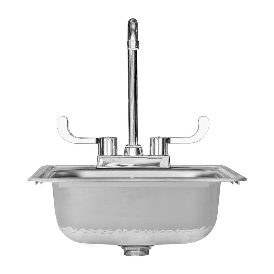 American Made Grills 15 X 15 Inch Drop-In Sink - AMG-NK-15D