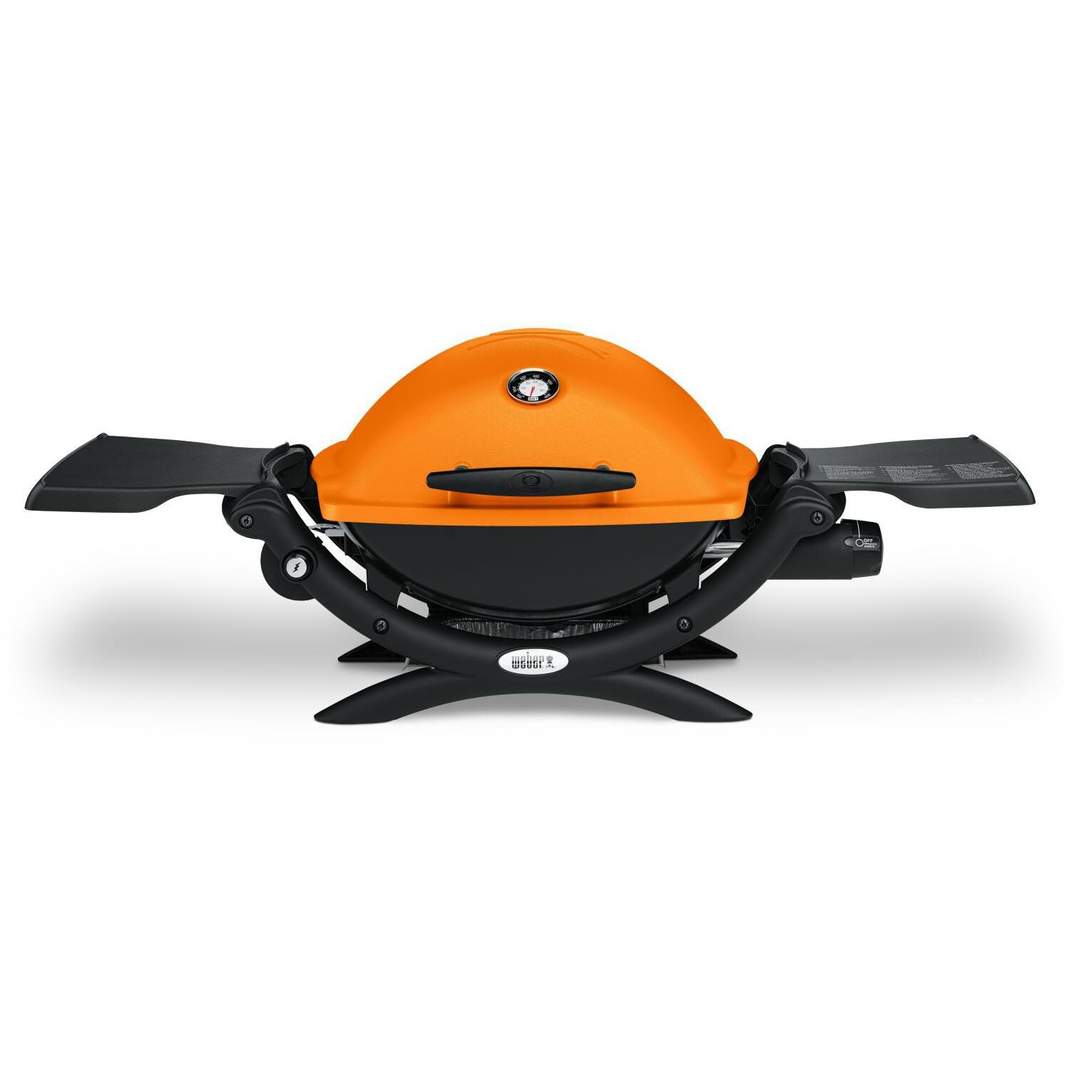 Weber Q 1200 Portable Propane Gas Grill - Orange thumbnail