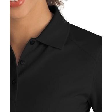 Nike Golf Ladies Dri-Fit Pique II Polo Shirt - Black