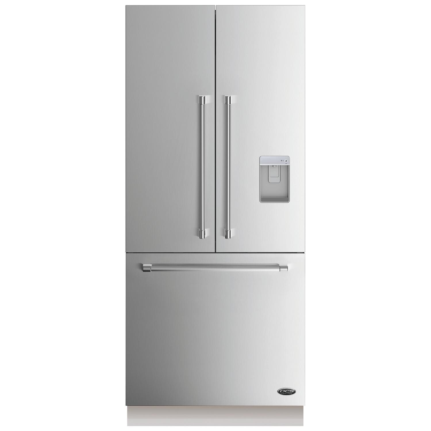DCS 84Inch BuiltIn French Door Refrigerator With Water Dispenser With