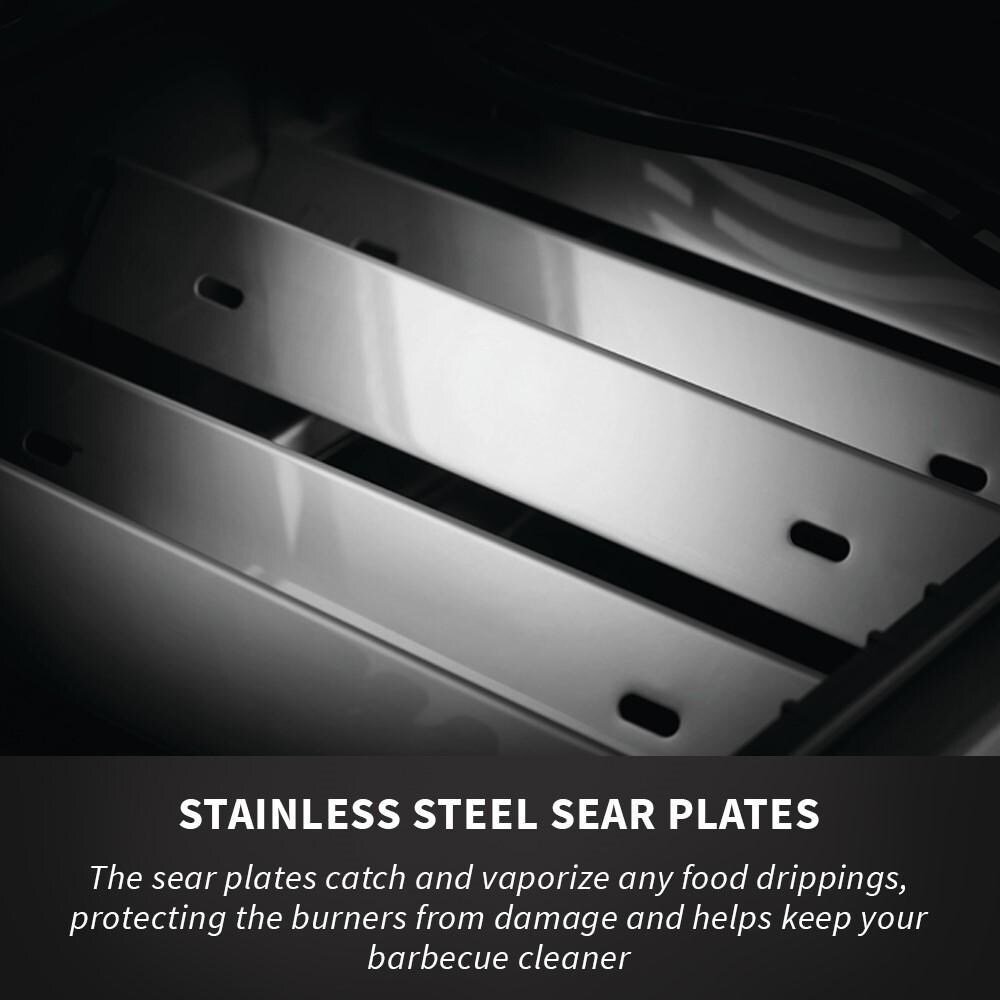 Napoleon BIG32RBNSS-1 Natural Gas Grill - Stainless Steel Sear Plates - Detail thumbnail