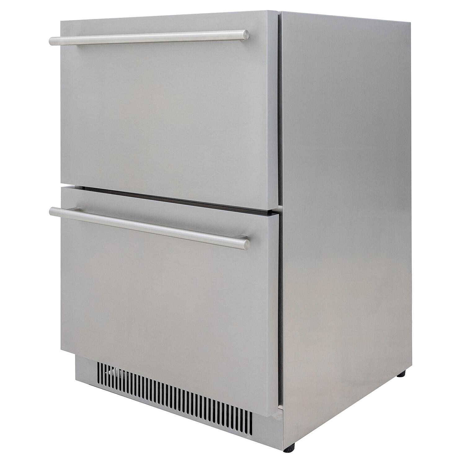Blaze Outdoor Rated Dbl Drawer Fridge BBQGuys