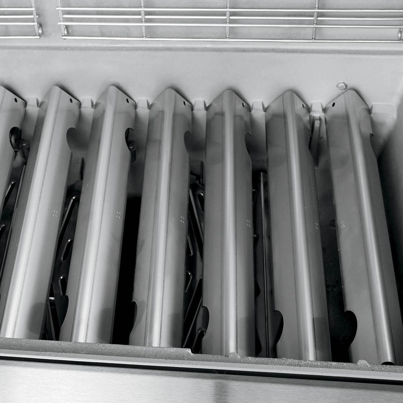 Weber Genesis II LX S-240 Freestanding Natural Gas Grill - Stainless Steel Flavorizer Bars thumbnail