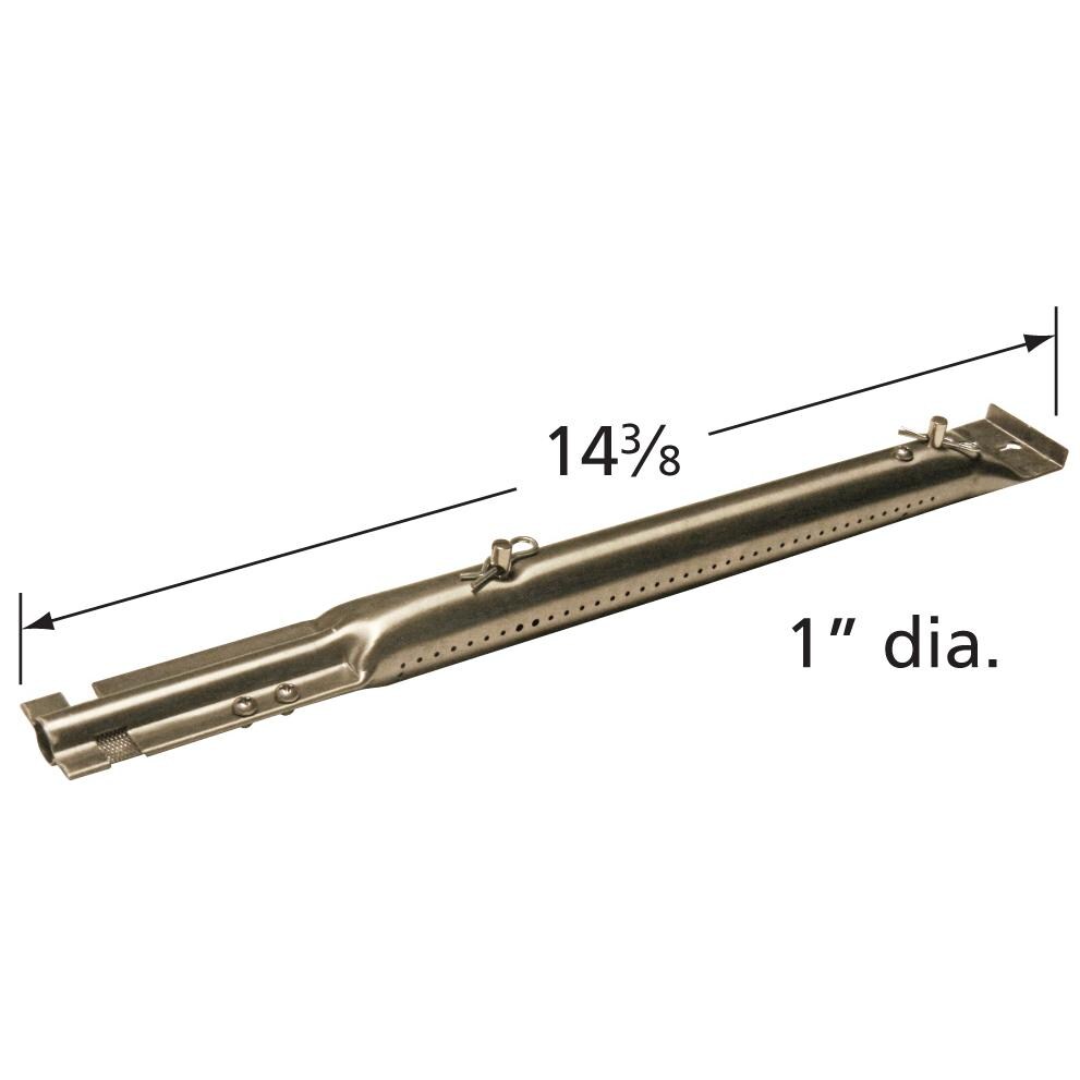 Stainless Steel Straight Pipe Burner - 15491 - Dimensions thumbnail
