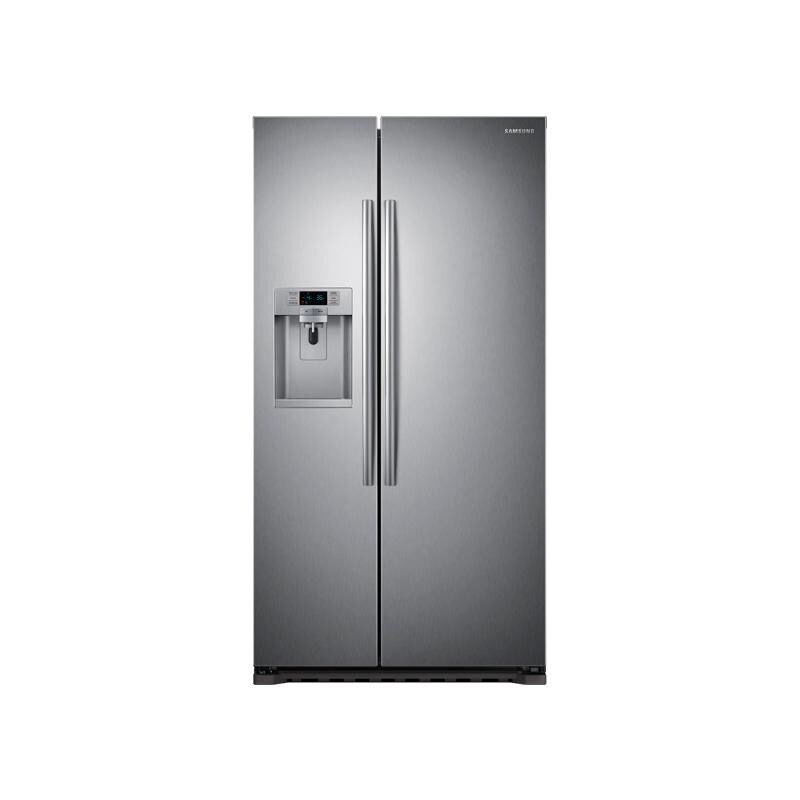 Samsung 36-Inch 22 Cu. Ft. Side By Side Counter Depth Refrigerator - Stainless Steel - RS22HDHPNSR/AA