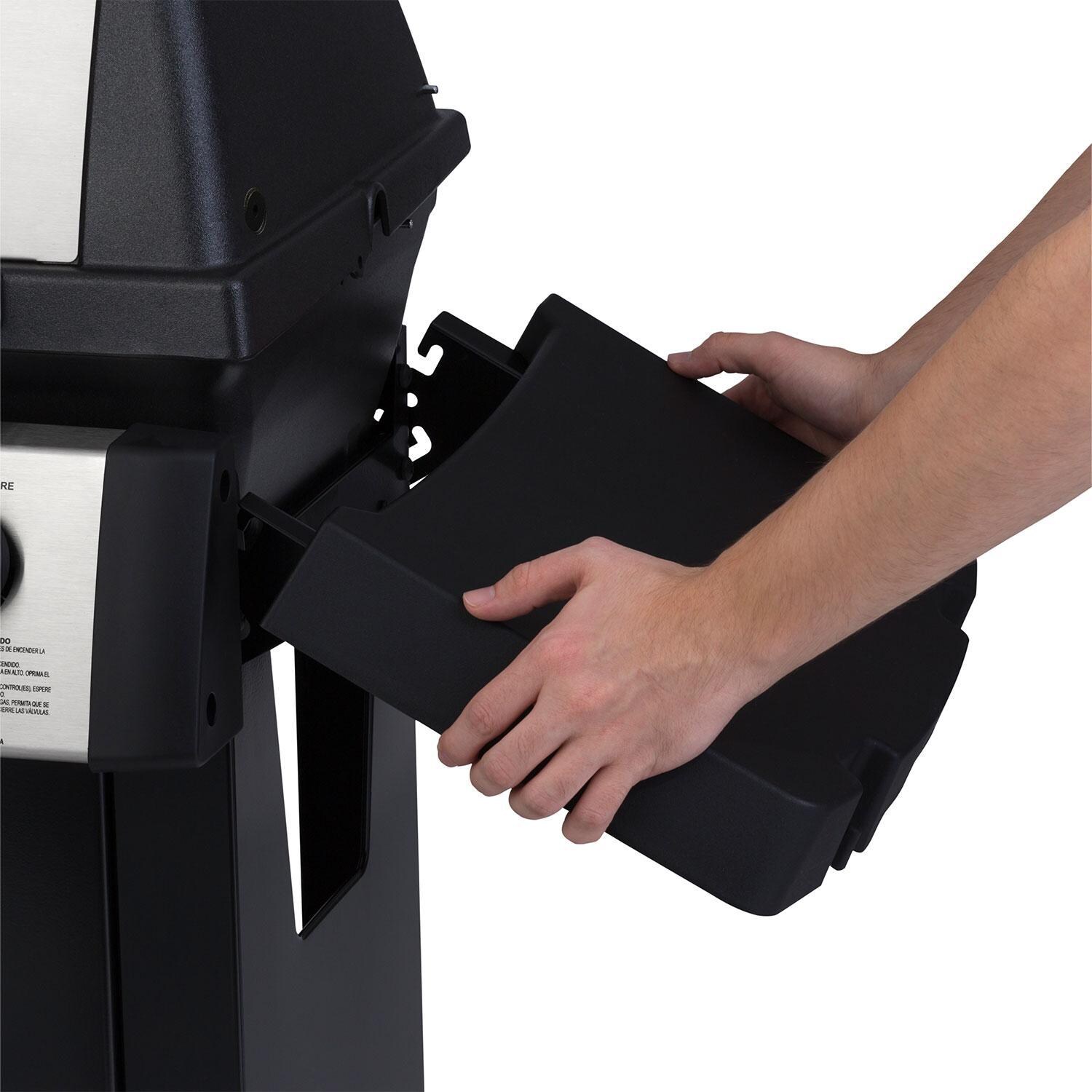 Broil King 814154 21 Inch Gem 310 Propane Gas Grill - Shelf Fold - White Background thumbnail