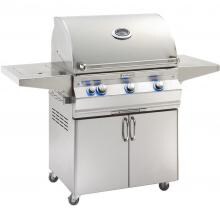 Fire Magic Aurora A660s 30-Inch Natural Gas Grill With Analog Thermometer And Single Side Burner - A660s-5EAN-62 image