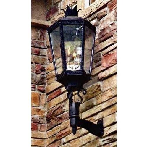 American Gas Lamp Works GL10000 Cast Aluminum Electronic Ignition Natural Gas Light With Open
