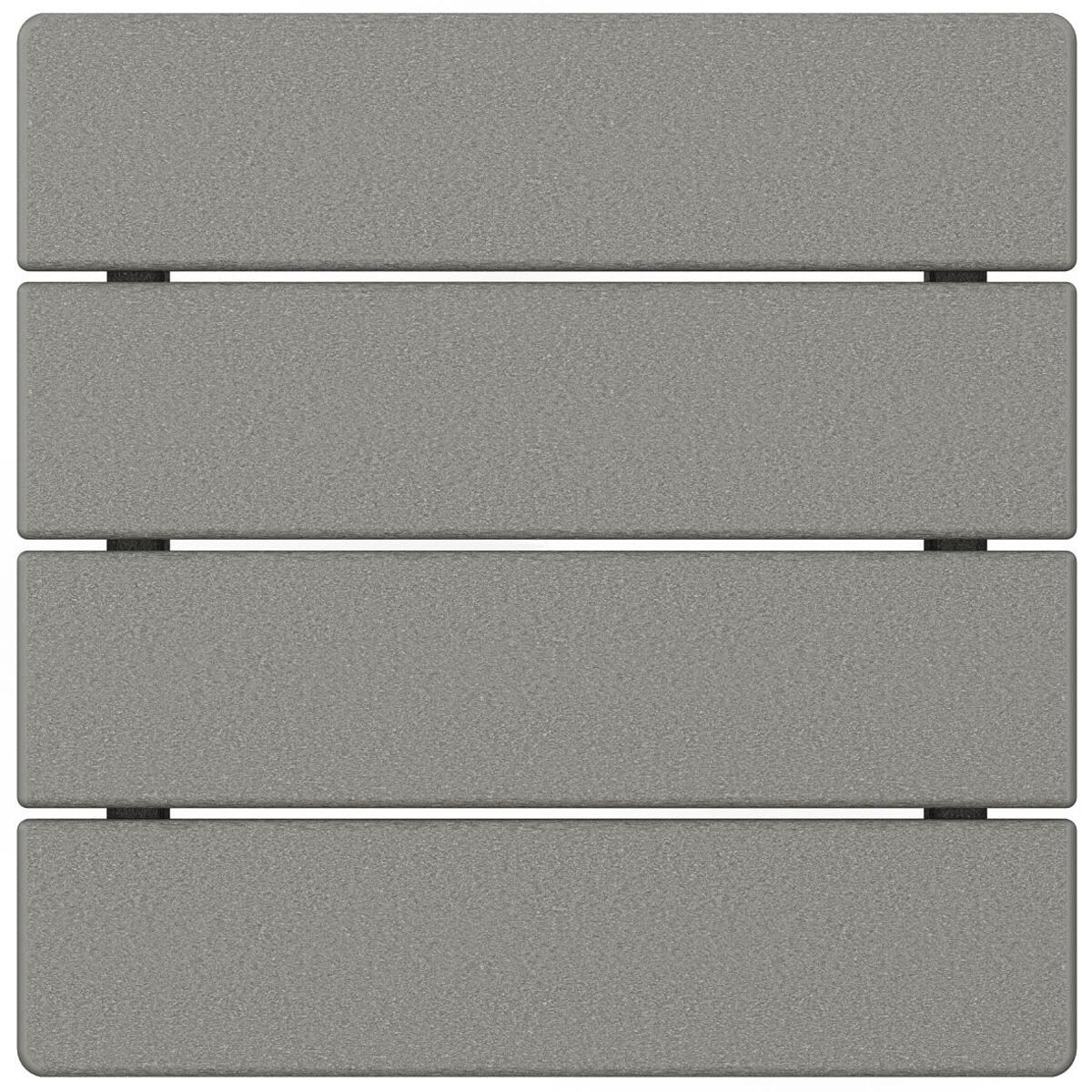 POLYWOOD CTL19GY Lakeside 18-Inch End Table - Slate Grey - Tabletop Detail thumbnail