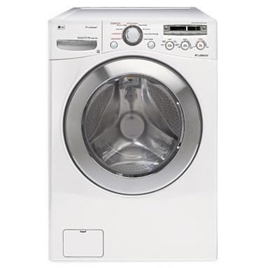 LG Washers 4.2 Cu. Ft. Large Capacity Front Load Steam Washer, White