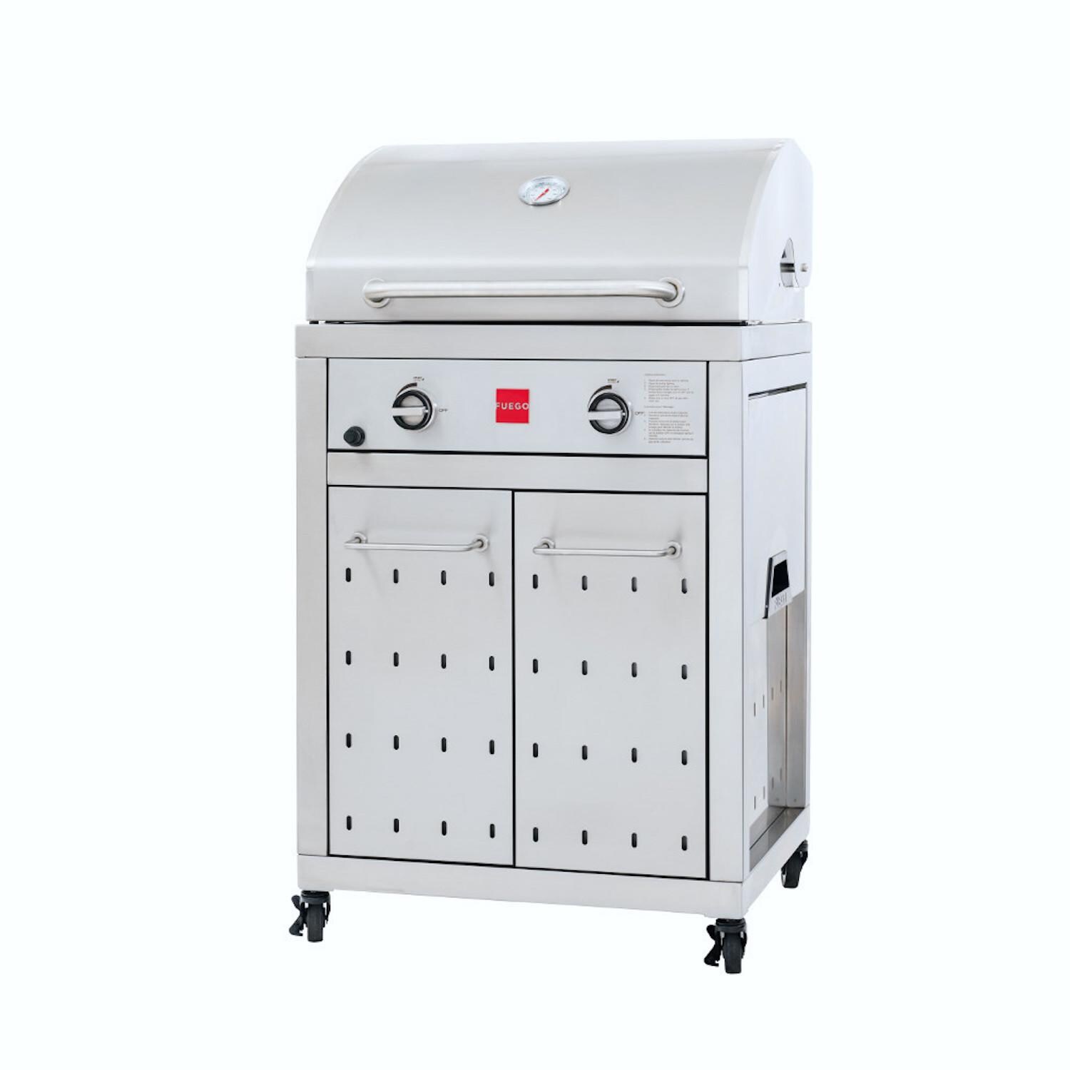 Fuego F27S F-Series 27-Inch Freestanding Propane Gas Grill - Angle View thumbnail