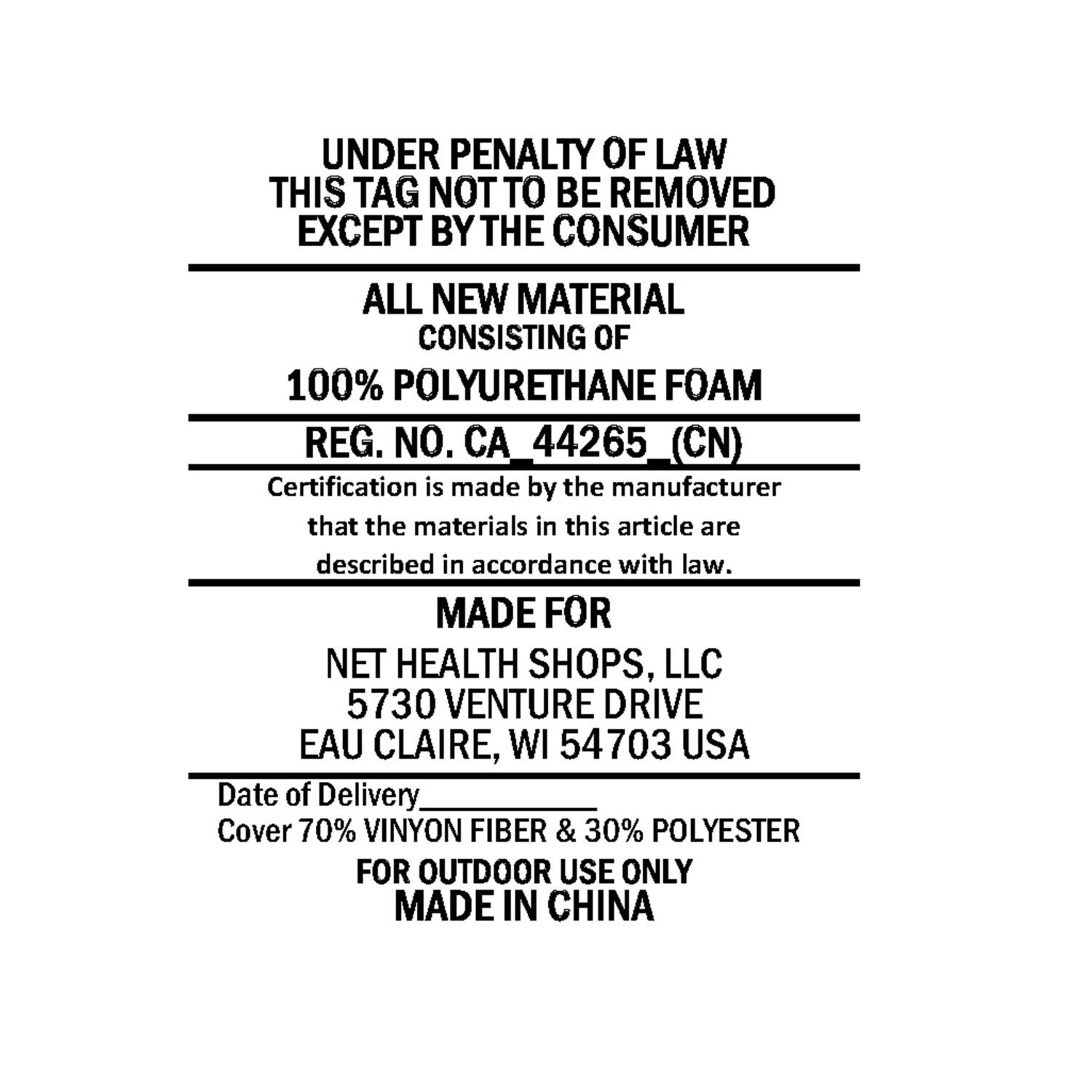 Ultimate Patio Oversized Zero Gravity Lounge Chair W/ Pillow & Cup Holder - Set of 2 - Red - Legal - Detail thumbnail