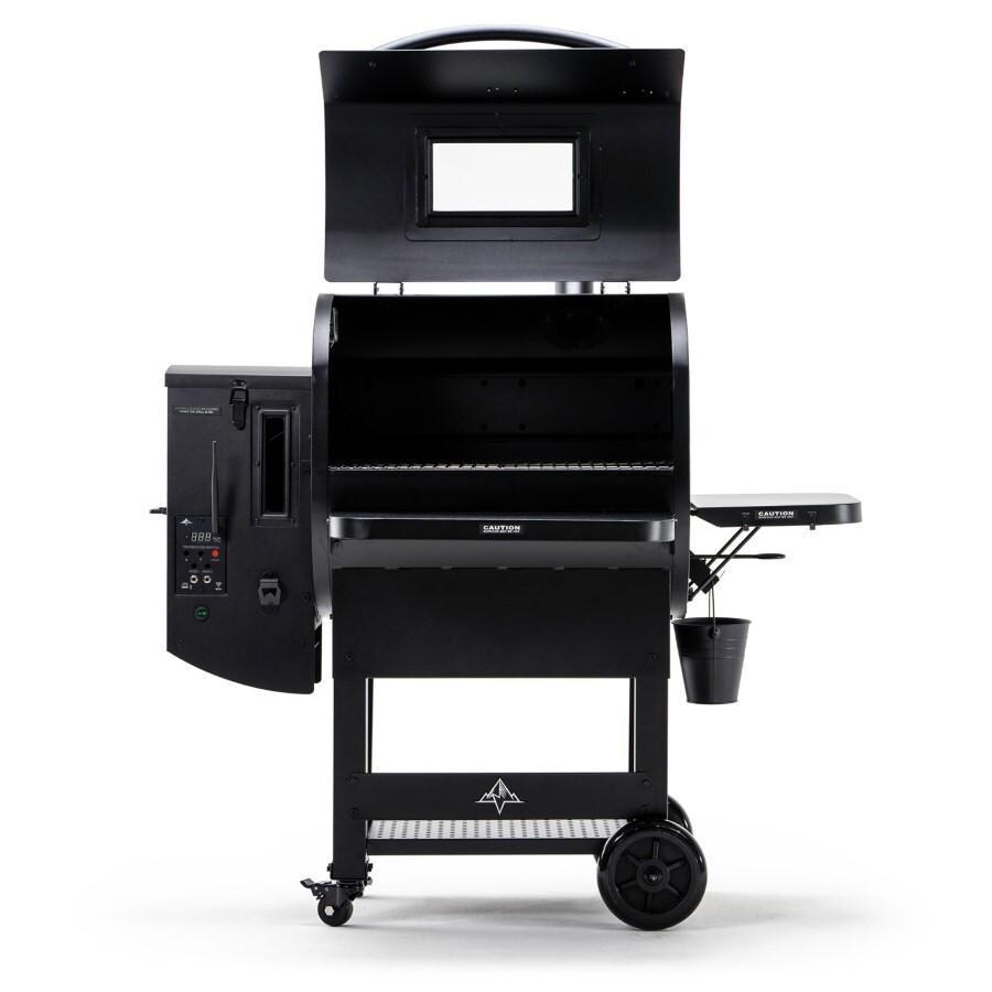 Green Mountain Grills LEDGE Prime Ledge Prime 2.0 WiFi Pellet Grill - Front - White Background thumbnail
