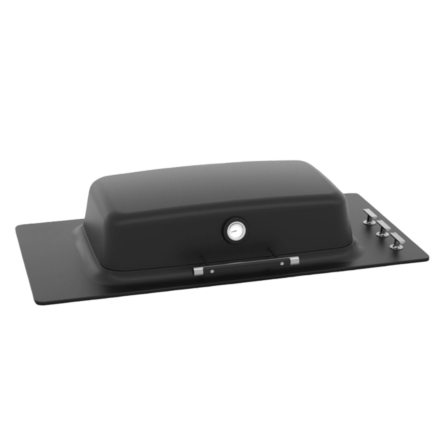 Everdure FURNACE 3-Burner Built-In Propane Grill - Right Angle - White Background thumbnail