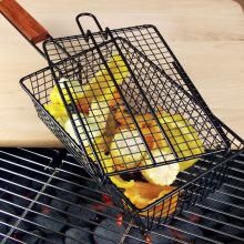 Non-Stick BBQ Shaker Basket With Lid image
