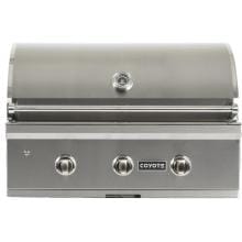 Coyote C-Series 34-Inch 3-Burner Built-In Natural Gas Grill - C1C34NG