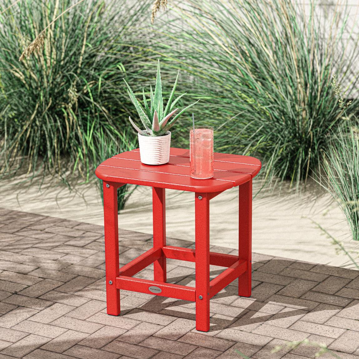 POLYWOOD SBT18SR South Beach 19 X 15-Inch Side Table thumbnail