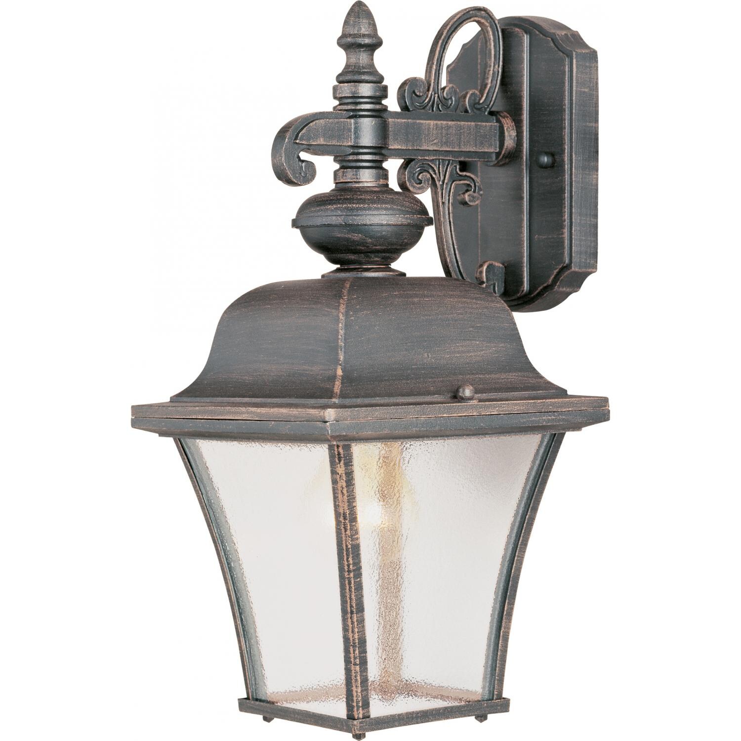Maxim Senator One Light 15-Inch Outdoor Wall Light - Rust Patina - 1066RP image