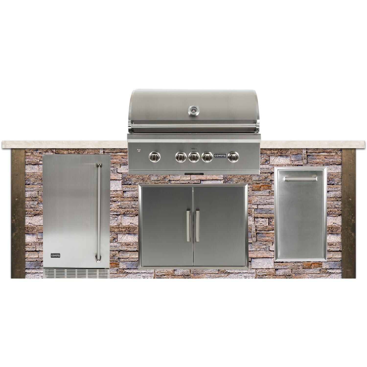 Coyote Outdoor Kitchen Islands Bbq Islands Bbqguys