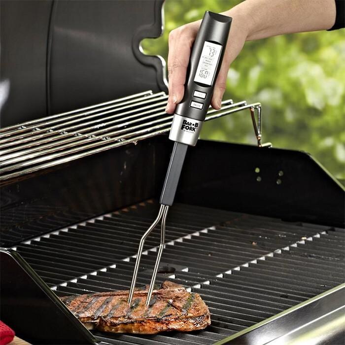 Maverick 17-Inch Bar-B-Fork With Digital BBQ Thermometer thumbnail