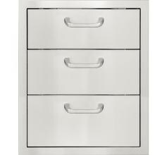 BBQGuys.com Kingston Series 20-Inch Stainless Steel Triple Access Drawer image