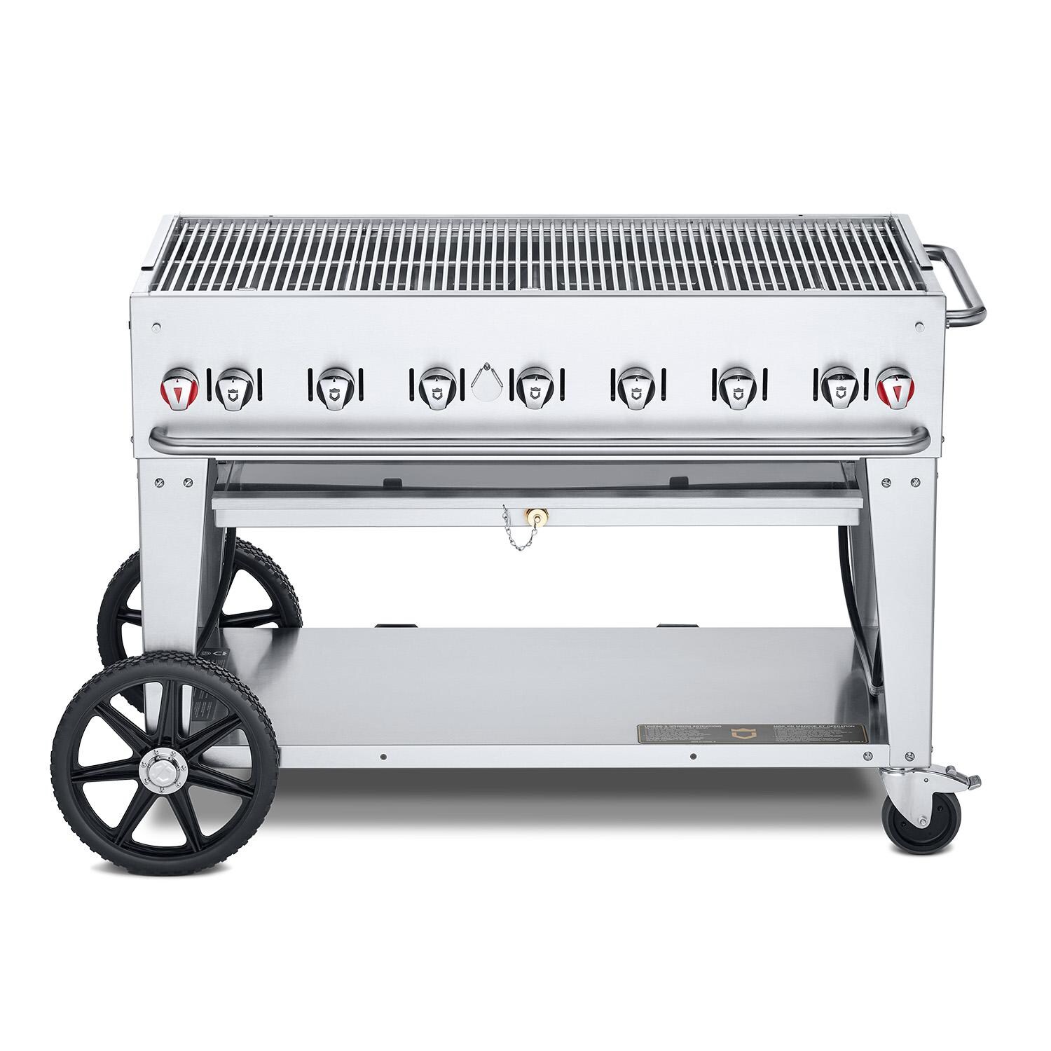Crown Verity 48-Inch Mobile Natural Gas Grill - CV-MCB-48NG